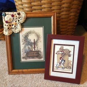 Set of 2 home decor pictures